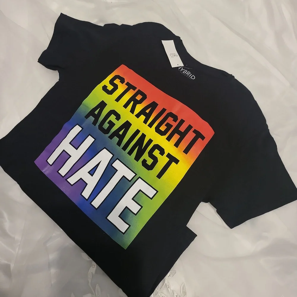Straight Against Hate Tee Shirt - Picture 3 of 4